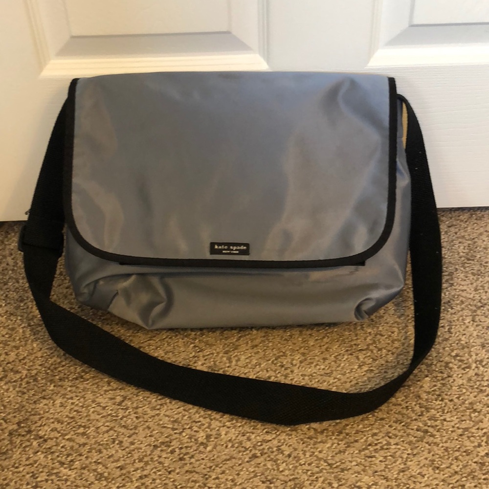 Kate Spade small grey laptop bag